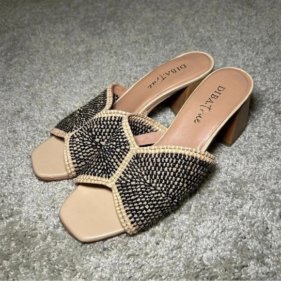 Diba Shoes - Diba Trop Hop Raffia Block Heel Sandal